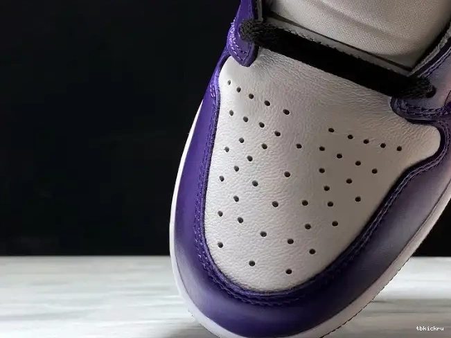 Reps TBkick Court High Air Jordan 1 555088-500 OG Purple 0419
